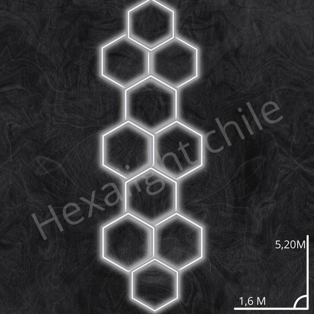 Sistema Hexa Kit 10 Hexágono 5,20 m x 1,60 m