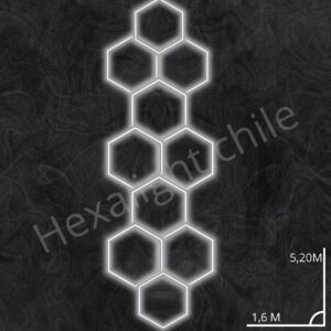 Sistema Hexa Kit 10 Hexágono 5,20 m x 1,60 m