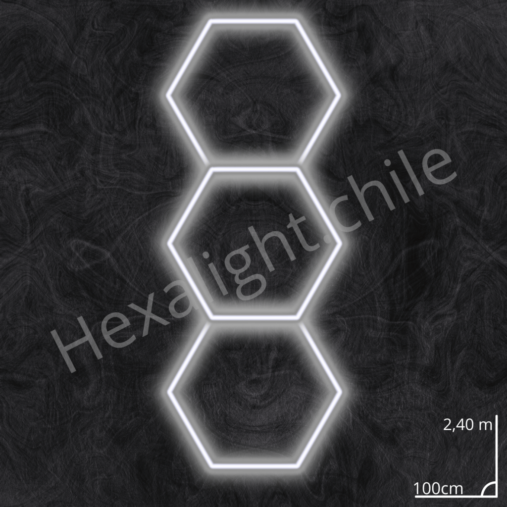 Sistema Hexa Kit 3 Hexágono 2,4 m x 100 cm (112W)