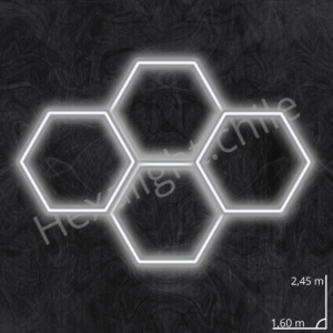 Sistema Hexa Kit 4 Hexágono 2,45 m x 1,60 m (133W)