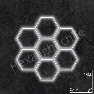 Sistema Hexa Kit 7 Hexágono 2,40 m x 2,40 m (240W)