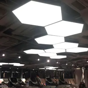 Lámpara LED colgante / Hexágono completo - Imagen 3