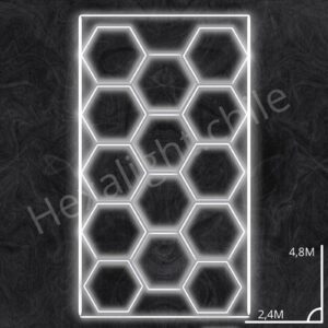 Sistema Hexa Kit 14 Hexágono 4,80 m x 2,40 m / Con bordes