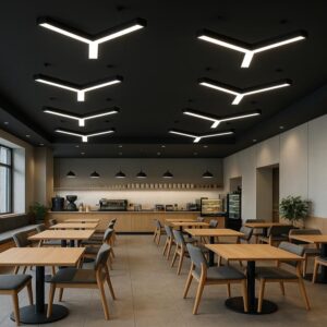 Lampara LED colgante / Helice ¨Y¨ - Imagen 5