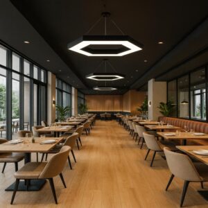 Lámpara LED colgante / Hexágono - Imagen 5