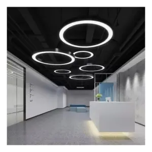 Lámpara LED colgante / Redonda (60x60cm) - Imagen 4