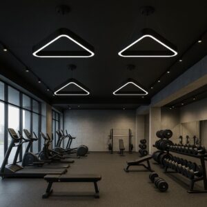 Lampara LED colgante / Triangular - Imagen 4