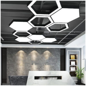 Lámpara LED colgante / Hexágono completo - Imagen 6