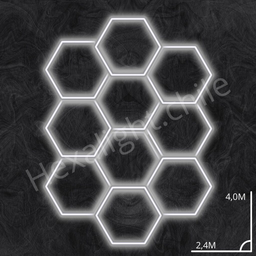 Sistema Hexa Kit 10 Hexágono 4,0 m x 2,40 m (450W)