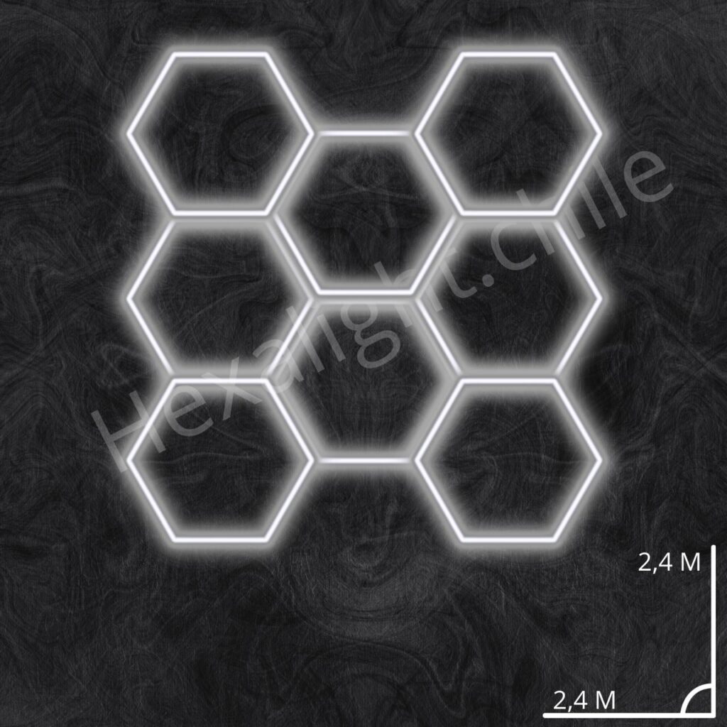 Sistema Hexa Kit 8 Hexágono 2,40 m x 2,40 m (280W)
