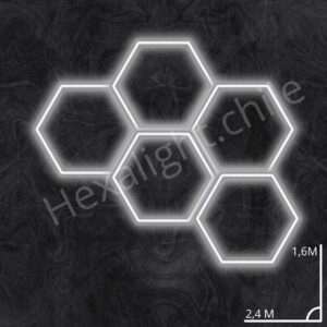 Sistema Hexa Kit 5 Hexágono 1,60 m x 2,40 m (192W)