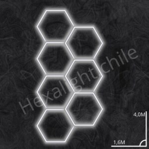Sistema Hexa Kit 7 Hexágono 4,0 m x 1,6 m (280W)