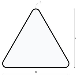 Lampara LED colgante / Triangular - Imagen 2