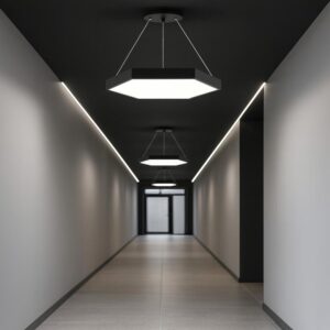 Lámpara LED colgante / Hexágono completo - Imagen 5